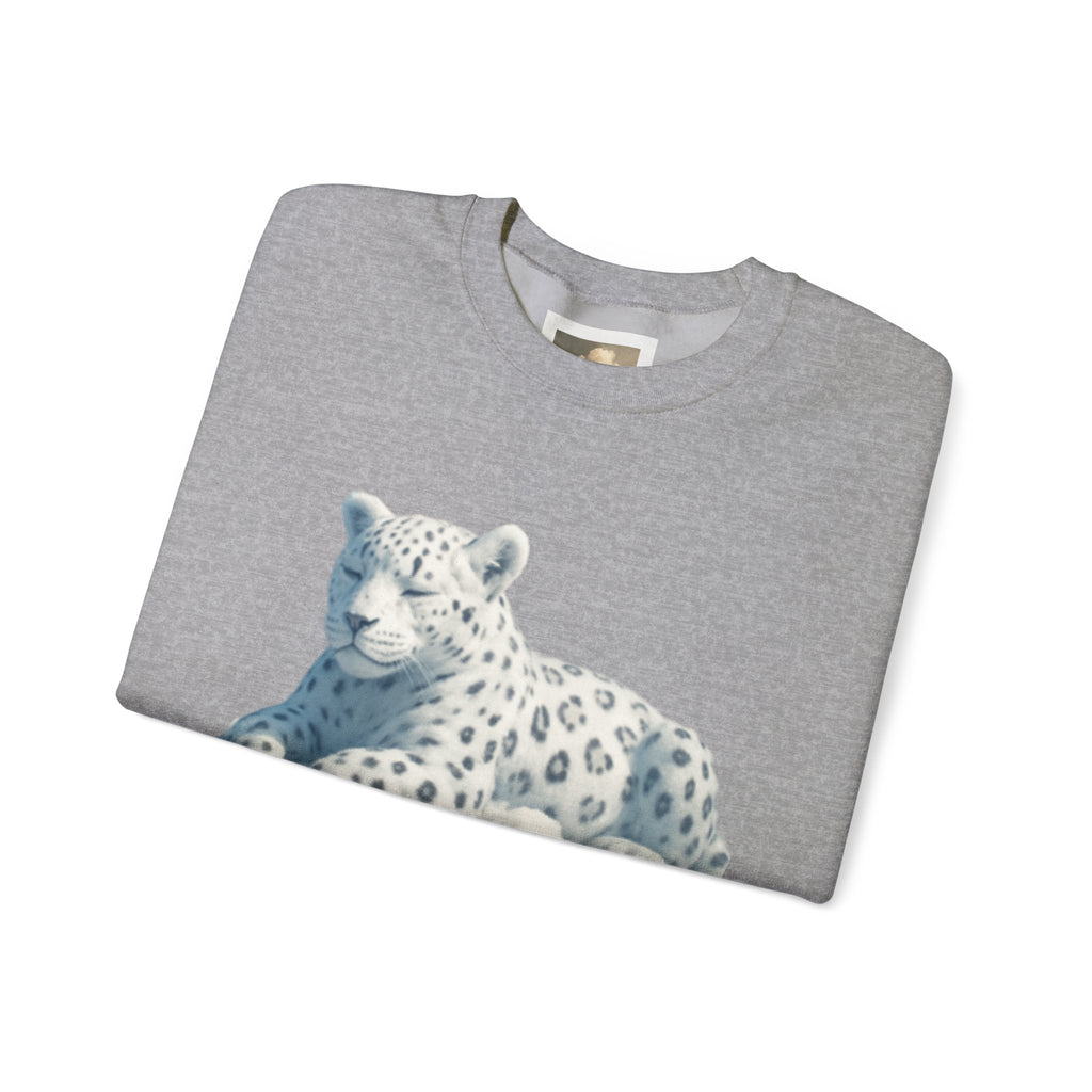 Crewneck Cloud Leopard Sweatshirt