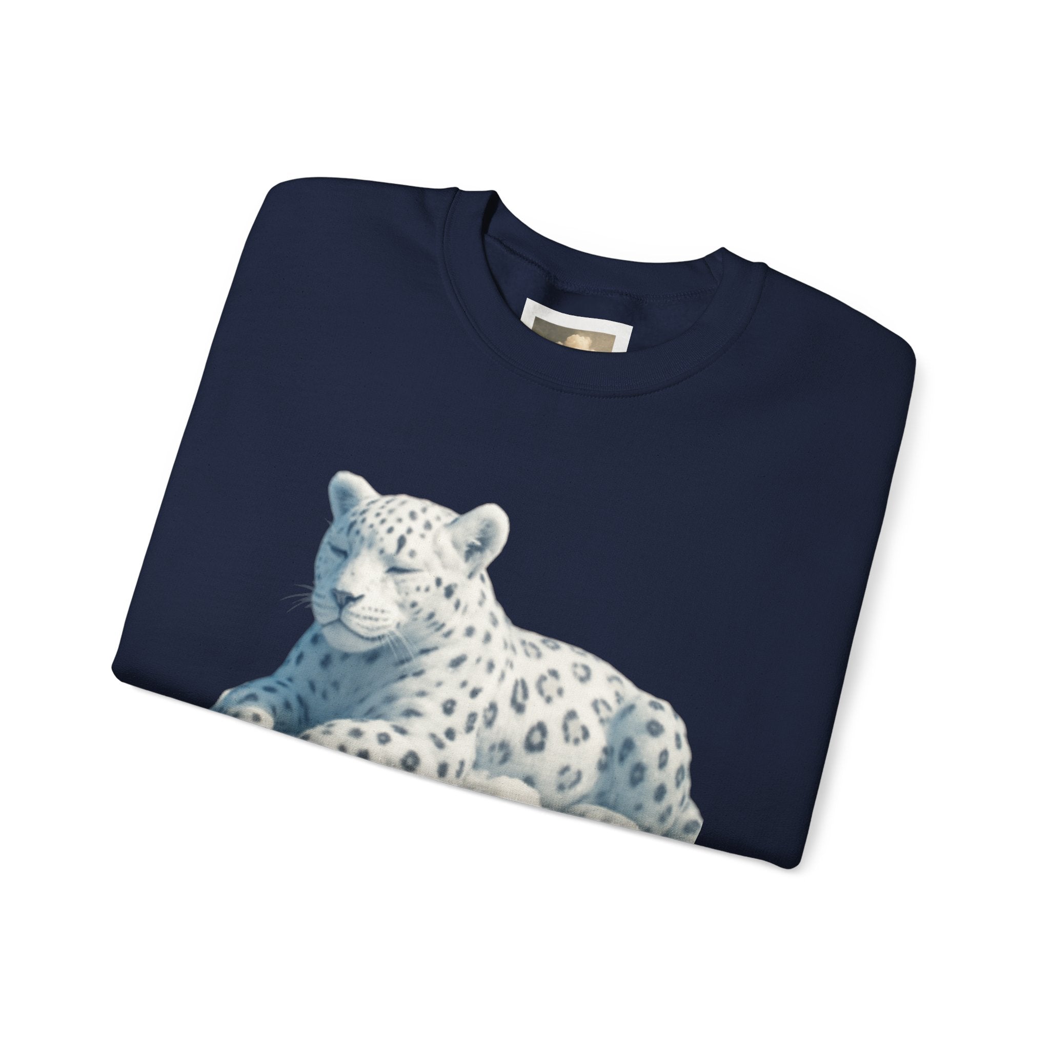 Crewneck Cloud Leopard Sweatshirt