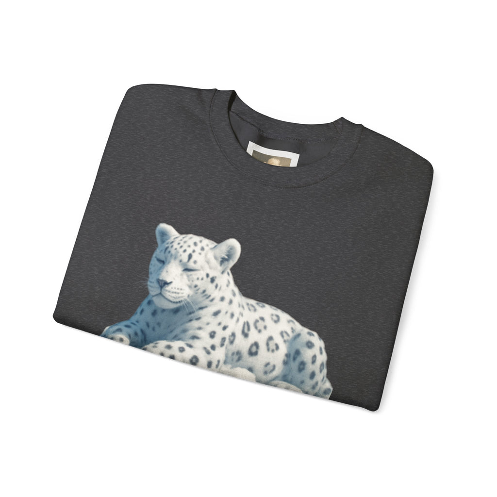 Crewneck Cloud Leopard Sweatshirt
