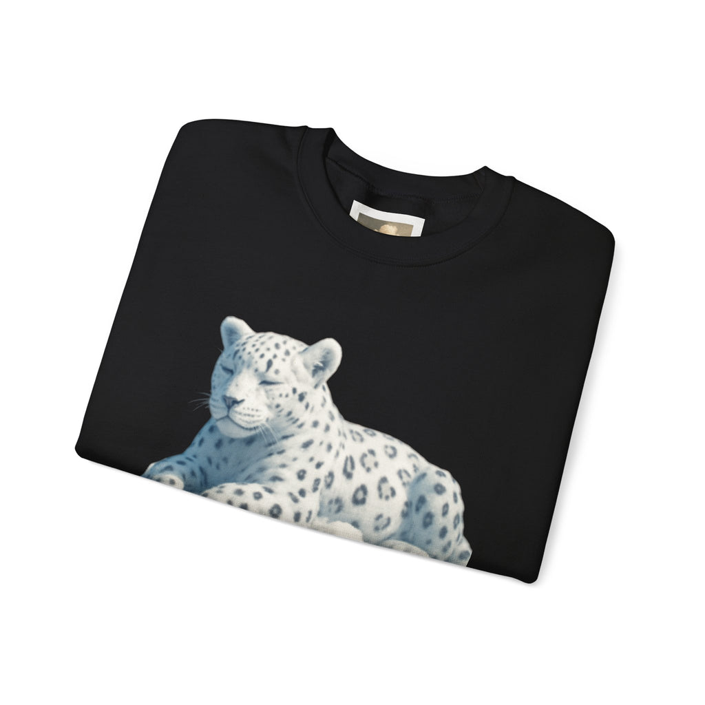 Crewneck Cloud Leopard Sweatshirt