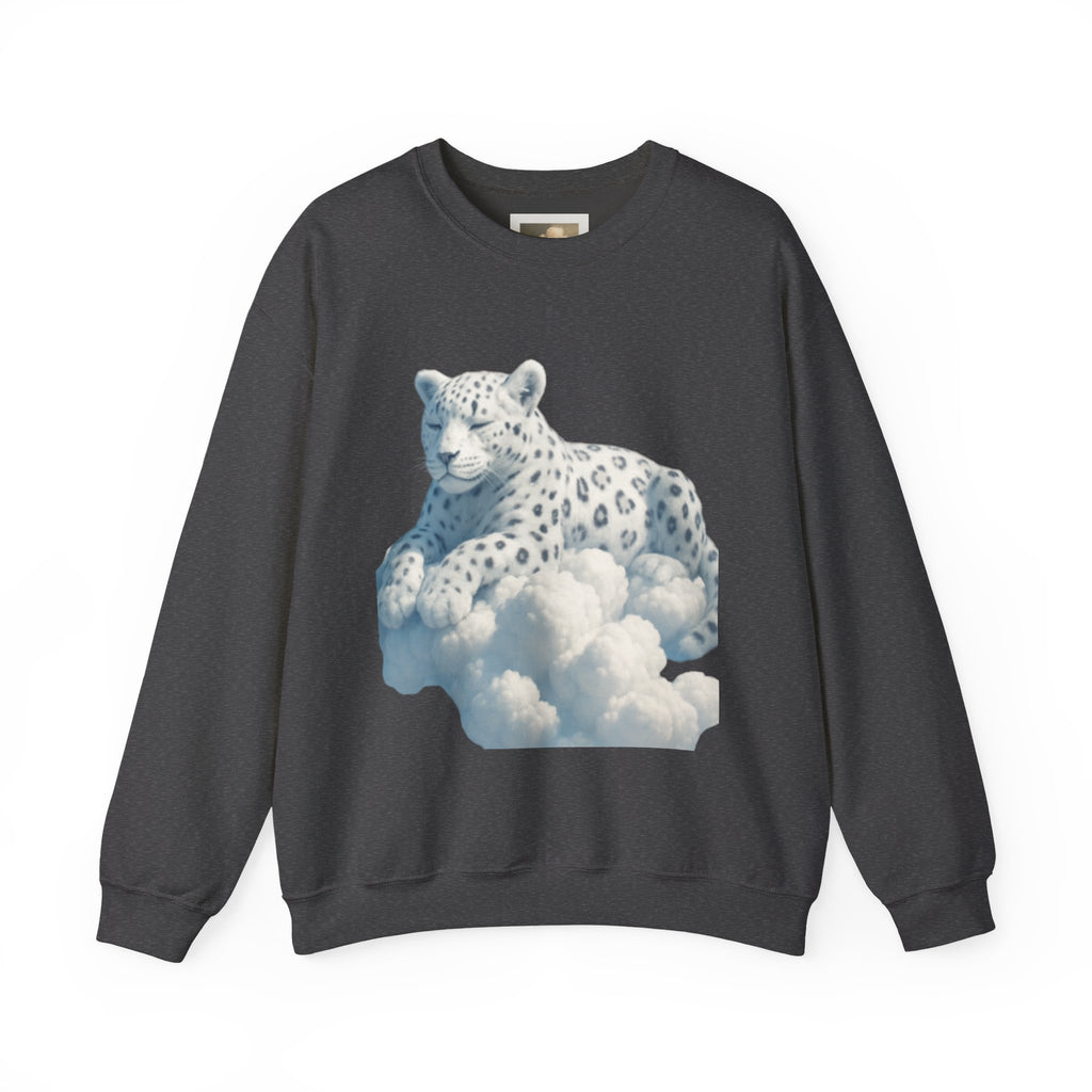 Crewneck Cloud Leopard Sweatshirt