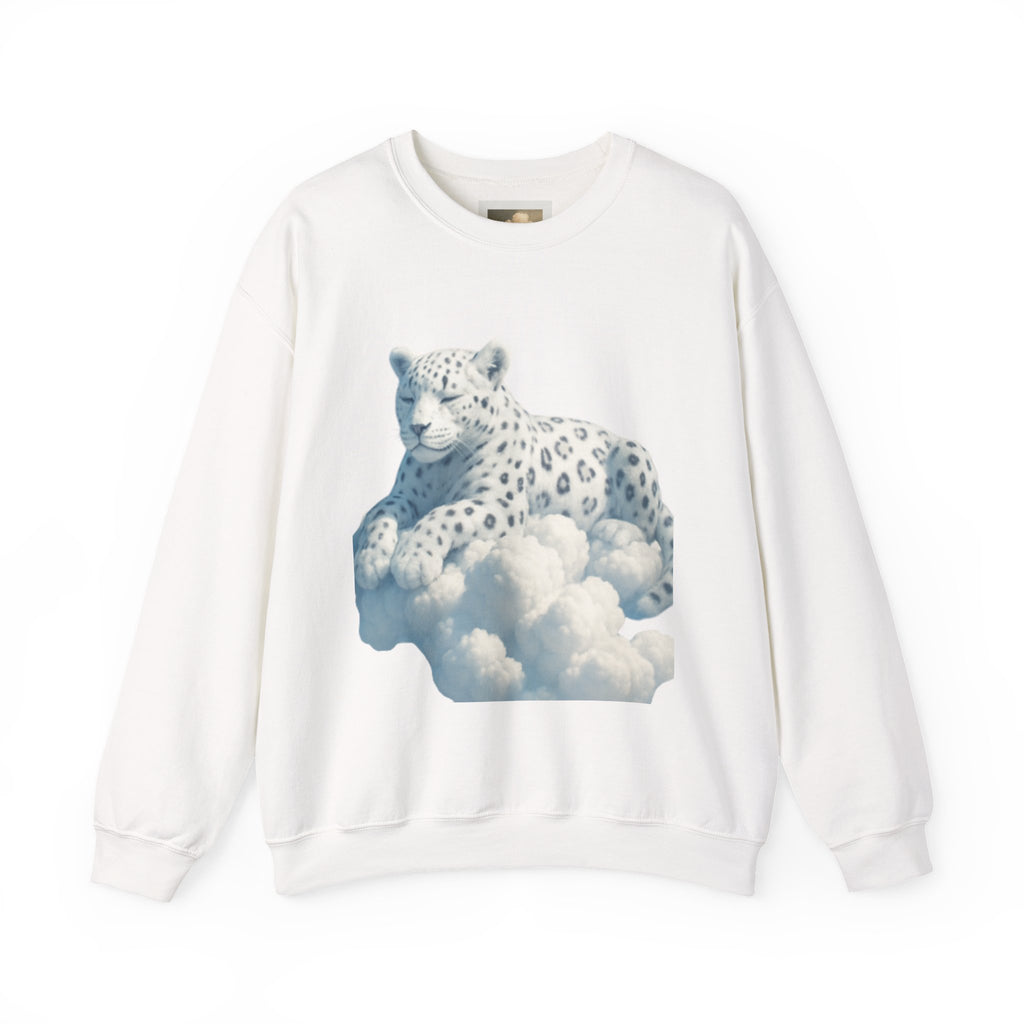 Crewneck Cloud Leopard Sweatshirt