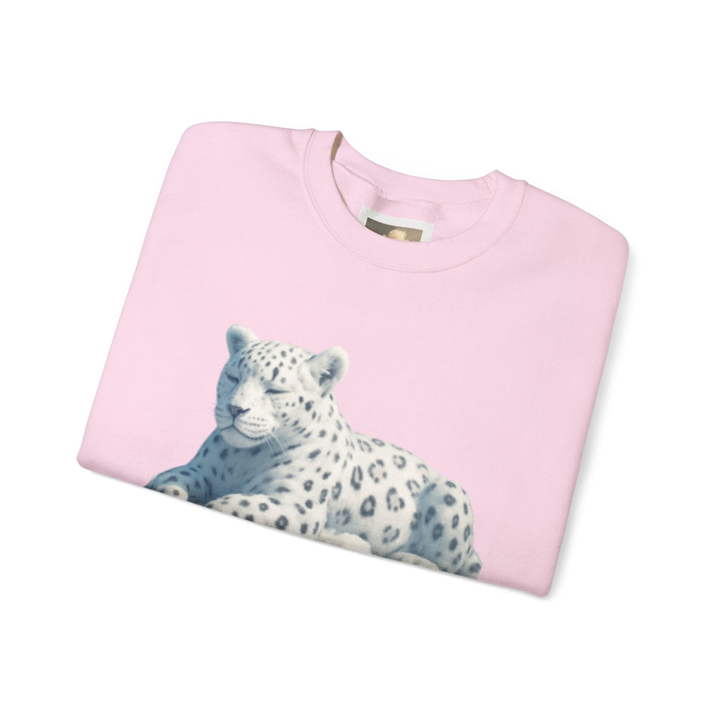 Crewneck Cloud Leopard Sweatshirt