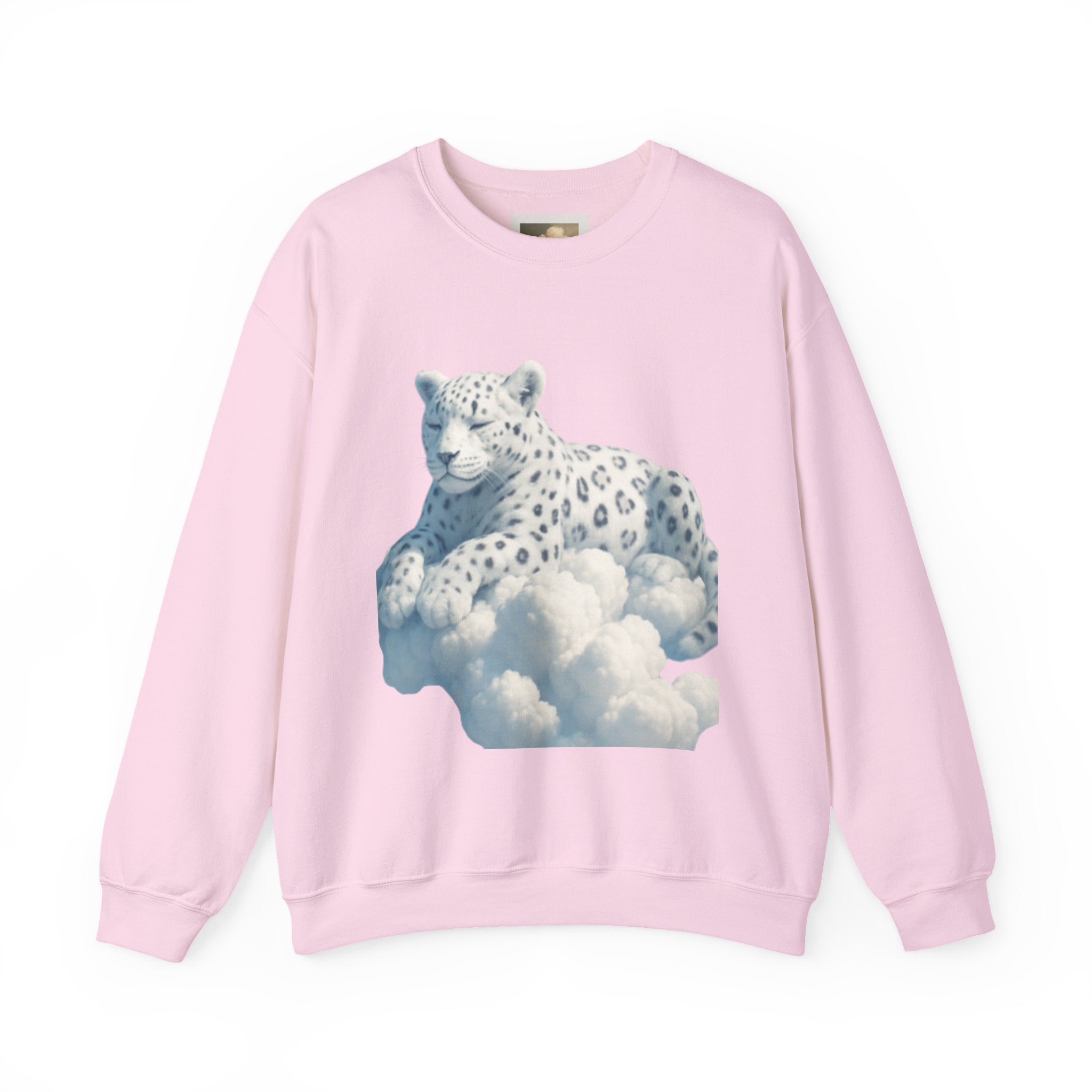 Crewneck Cloud Leopard Sweatshirt
