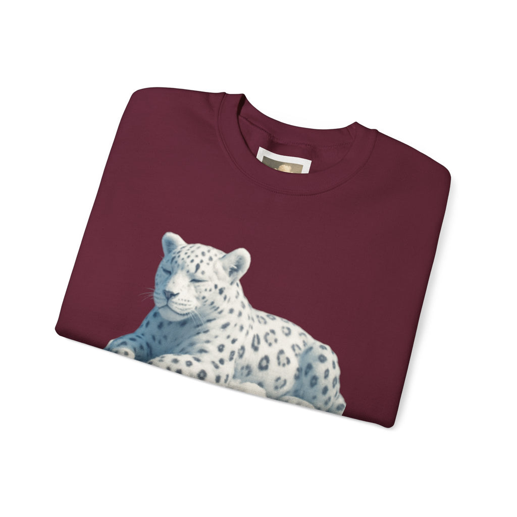 Crewneck Cloud Leopard Sweatshirt